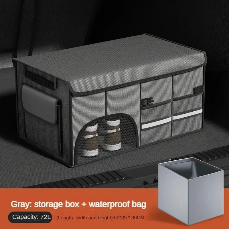 Premium Multi-Compartment Car Boot Organiser