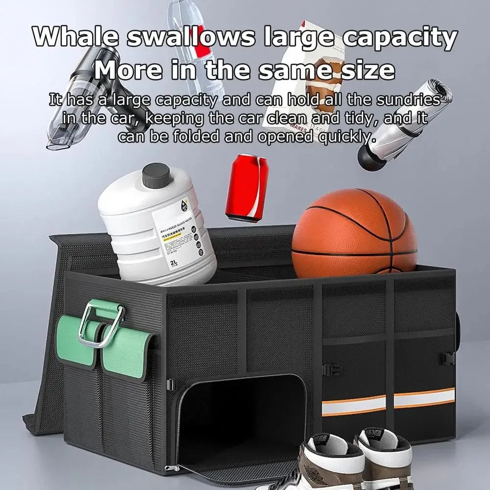Premium Multi-Compartment Car Boot Organiser