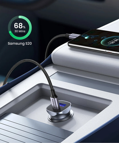 UGREEN USB-C Fast Car Charger