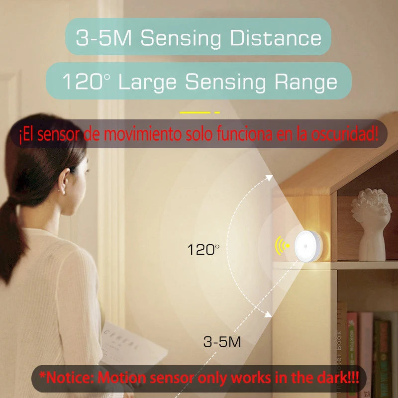Rechargeable Motion Sensor Light – Wardrobe & Cabinet LED