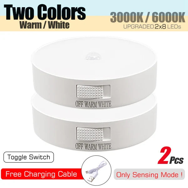 Rechargeable Motion Sensor Light – Wardrobe & Cabinet LED