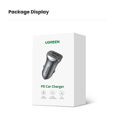 UGREEN USB-C Fast Car Charger