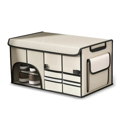 Premium Multi-Compartment Car Boot Organiser