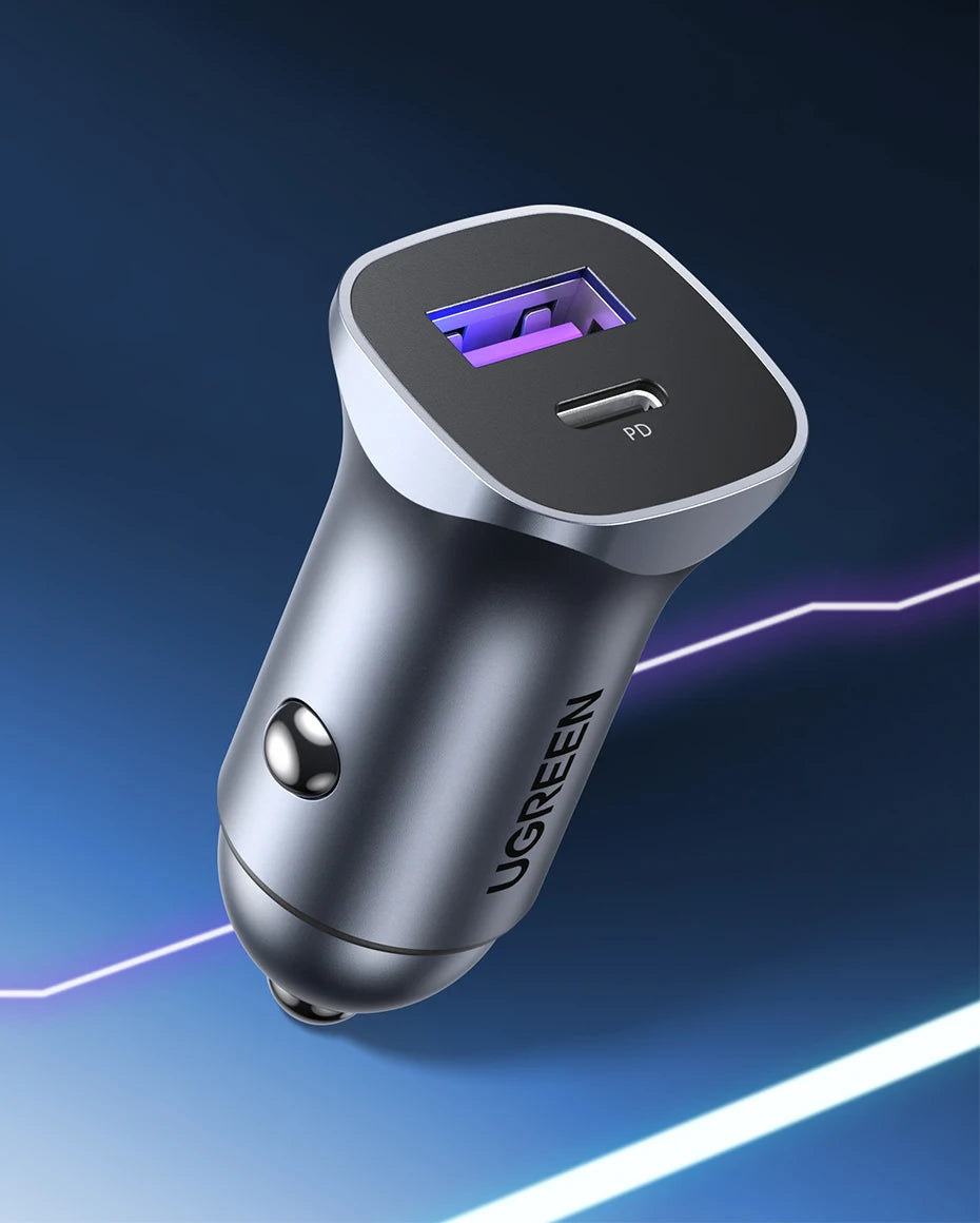 UGREEN USB-C Fast Car Charger