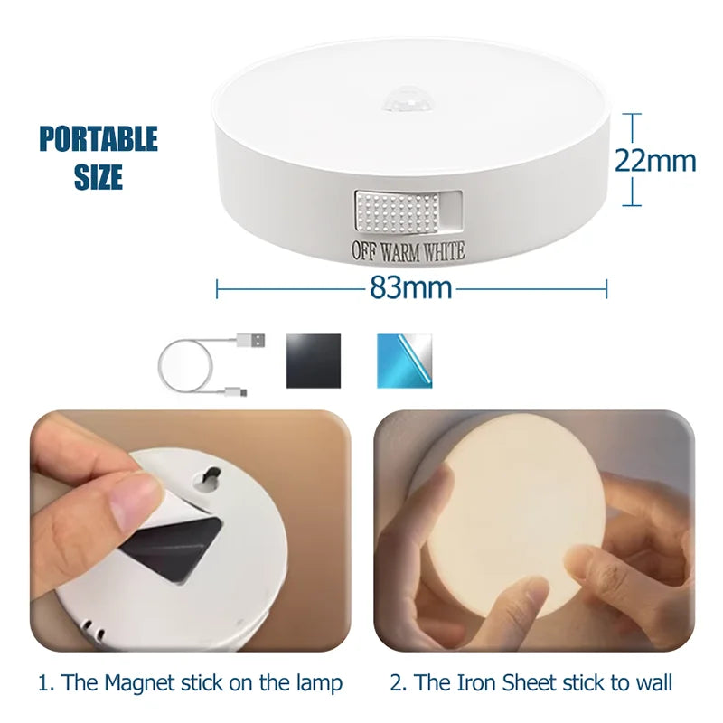 Rechargeable Motion Sensor Light – Wardrobe & Cabinet LED