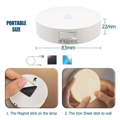 Rechargeable Motion Sensor Light – Wardrobe & Cabinet LED