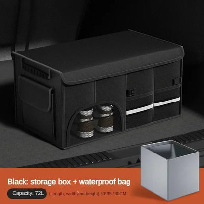 Premium Multi-Compartment Car Boot Organiser